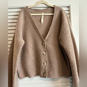 Aritzia Babaton Merino Wool Sweater Cardigan